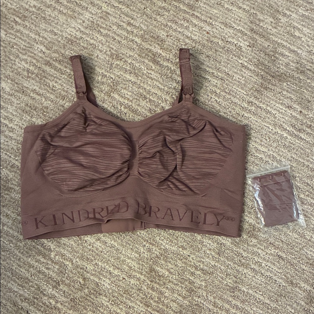 Kindred Bravely Sublime Hands-Free Pumping + Nursing Bra in Twilight